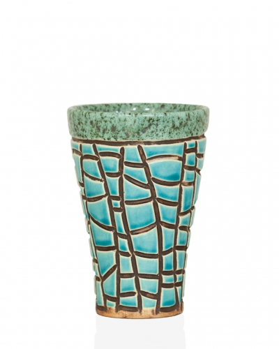 Керамічна чашка "Вежа 1 Крокодил"