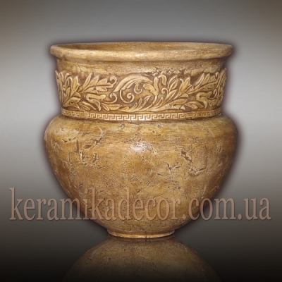 Керамический горшок-ваза для цветов купить Киев