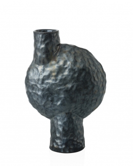 Керамічна ваза "Луна 2" рельєф