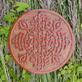 Декоративная тарелка-диск "Обережный крест" tdg-32