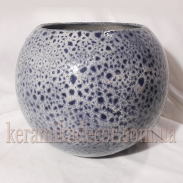 Керамічна ваза-куля v-d300