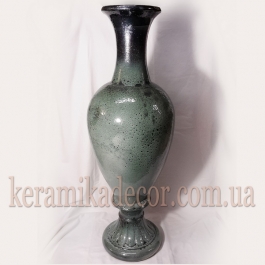 Керамическая ваза "Малахит" va-7001g