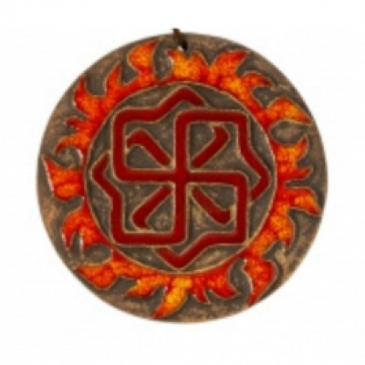 Плакетка "Молвинець" в глазурованому покритті