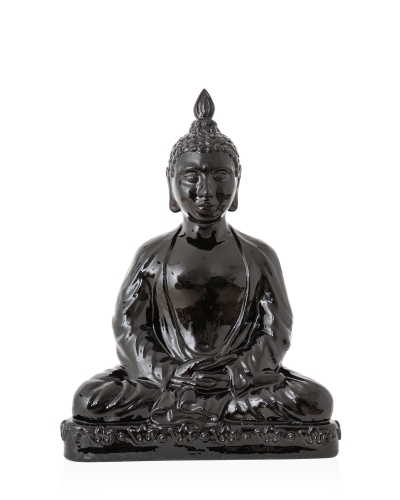 Керамічна скульптура "Будда" h 40см глазуроване покриття