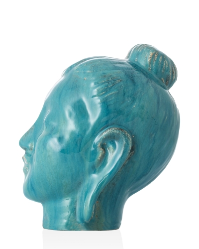 Кашпо "Будда" h30 глазуроване покриття