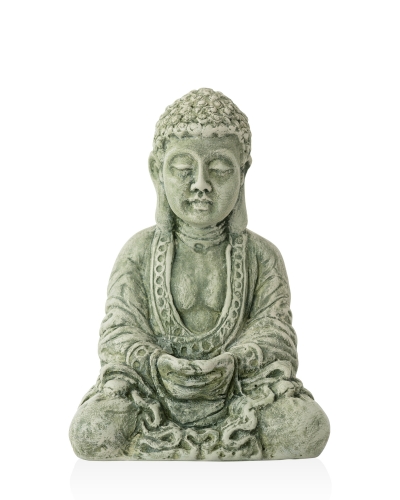 Керамічна скульптура "Будда" h 22см художня викраска