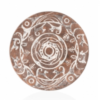 Декоративна тарілка "Календар" d30 ангоб