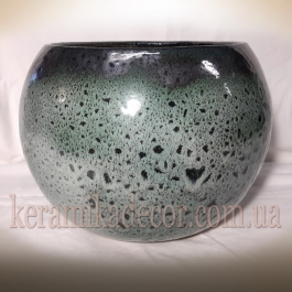 Керамічна ваза-куля v-d400