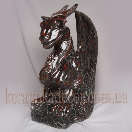 Керамічна скульптура "Дракон" sk-26
