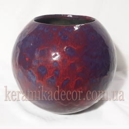 Керамічна ваза-куля v-d230