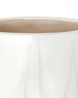 Керамічна ваза "Луна 4" глазур з декором