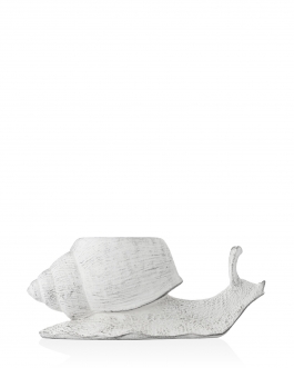 Керамічне кашпо "Равлик" акрилове пориття