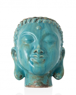 Кашпо "Будда" h21 глазуроване покриття