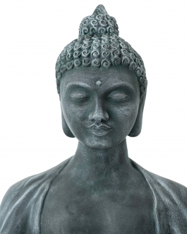 Керамічна скульптура "Будда" h 68см художня викраска