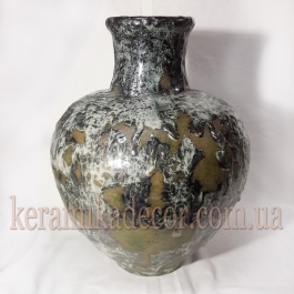 Керамічна ваза "Застигла лава" va-5003g