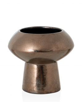 Керамічна ваза "Луна 5" глазуроване покриття