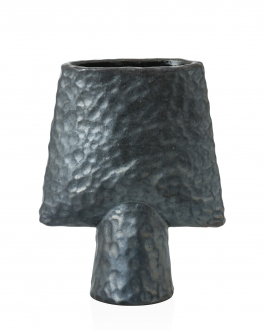 Керамічна ваза "Луна 3" глазур-рельєф