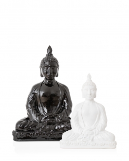 Керамічна скульптура "Будда" h 40см глазуроване покриття