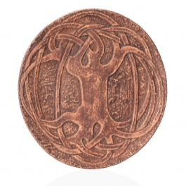 Декоративна тарілка "Дерево Всемир'я" d30 ангоб