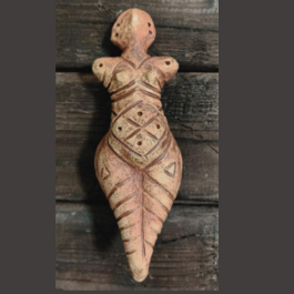 Керамічна "Трипільська баба лежача маленька"