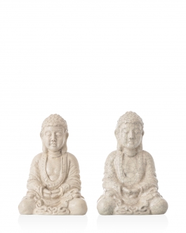 Керамічна скульптура "Будда" h 22см глазуроване покриття