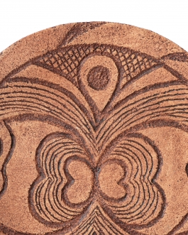 Декоративна тарілка "Дуальність" d30 ангоб